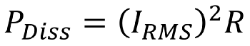 Isolation resistor power dissipation